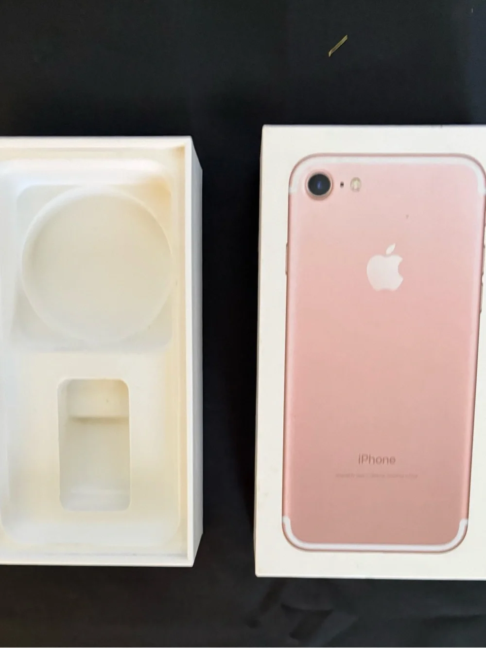 Apple iPhone Rose Gold Smartphone with Original Box. Just an empty box